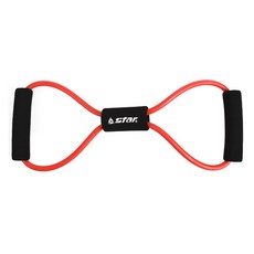 스타 EU3810-04 8자 튜브 (레드 2중약) 필라테스 요가 헬스, 1개