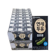 연세두유 검은콩, 200ml, 48개