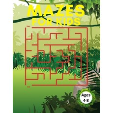Mazes For Kids Ages 4-8: Workbooks Activity Book 4-6 6-8 Games and Coloring Paperback, Independently Published, English, 9798723448636