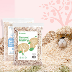 나이트엔젤 햄스터 자연베딩 포플러 사과나무, 1.편안한 혼합 베딩, 1개, 1.1kg