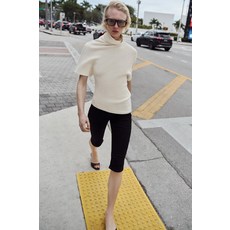 ZARA 자라 언밸런스 니트 스웨터 - 크림[2142110712]