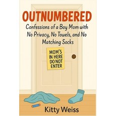 (영문도서)Outnumbered: Subtitle: Confessions of a Boy Mom with No Privacy No Towels and... Paperback, Independently Published, English, 9798284235973