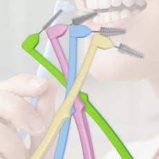 덴탈 치간칫솔 L형 3P 500185