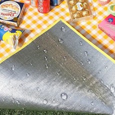 트레몰 방수 두꺼운 피크닉 매트, 옐로우