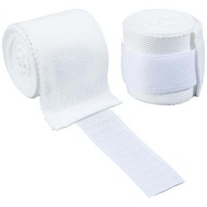 GORGECRAFT 2Pcs BOX 박스ing HAND & WRAP 랩s 3.3 Yard LON 온G 롱 WHITE 화이트 ELASTIC 엘라스틱 Wrist CompressiO