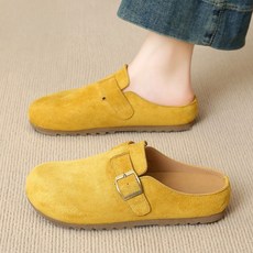 Modern Fashion 여성 발편한 플랫 뮬 샌들 컬러 슬리퍼 X111