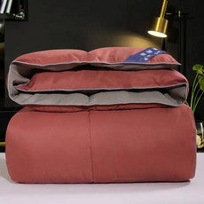 구스다운이불 구스다운이불세트 4계절구스다운이불 계절 구스다운 오리 이불 따뜻하고 편안한 코튼 퀼트 킹 퀸 풀 사이즈 호텔 겨울 던지기 담요, Style-g