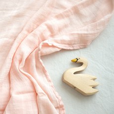 불로홈 밤부 대나무 2중 거즈 신생아 아기 블랭킷 낮잠 여름 이불, 대나무_7.밝은핑크