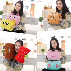 약한영웅 안수호 낮잠 핑크토끼 팔베개 점심시간 쿠션 학생 직장인 단체 선물, 핑크피그