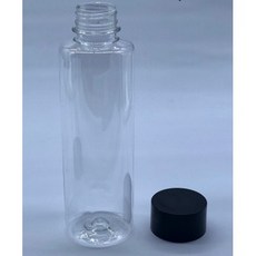 透明【飲料瓶、果汁瓶、冷泡茶瓶】專用【台灣製造】, 1個, 700ml 寬口瓶【黑蓋】