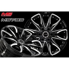 MS FLOWFORGED 17吋 18吋鋁圈 適用於越野VITO、高載重RAV4、森林人、HIACE、HILUX、GRANVIA (MS793)