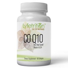 Lyfetrition CO Q10軟膠囊 無麩質, 1個, 60入