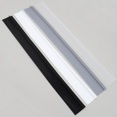 소로롱 잘라쓰는 실리콘 T형 틈새막이 곰팡이 오염방지, 흰색