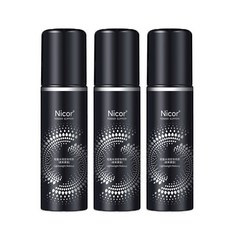 Nicor定妝噴霧 台灣出貨 持久防水防汗 妝前保濕控油定妝神器, 1個, 黑色100ml【適合油皮】