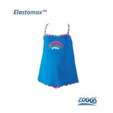 ZOGGS 連身洋裝式泳衣 大彩虹 幼童女童泳衣