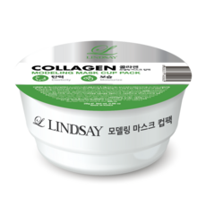 韓Lindsay美容院專用軟膜28g-膠原彈潤, 1組, 1入