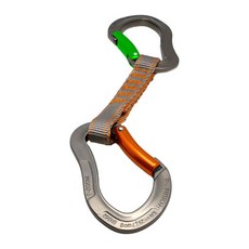 奧地利 AUSTRIALPIN 無鎖鉤環 捷克 Rock Empire Exp (11cm) 雙耳快扣環帶, 咖啡