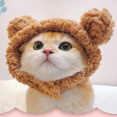 리에스 고양이 패션모자 고양이겨울옷, 팬더