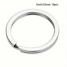 10 20 40개 분리형 자동차 액세서리 걸이 가방 키체인 키링 평면 대량 가정용, 10pcs