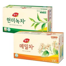 기타 [동서식품]동서현미녹차100T+메밀차100T(총200T), 기본