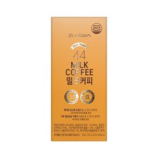 닥터리본 NEW 44커피 다이어트 밀크커피 당류 ZERO 혈당케어 체지방 감소 도움 그린커피빈 체지방 바나바잎추출물 HACCP 인증, 1개, 20개입, 10mg