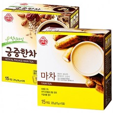 오뚜기 궁중한차 15T+마차 15T/당일발송/무료배송, 2박스, 18g