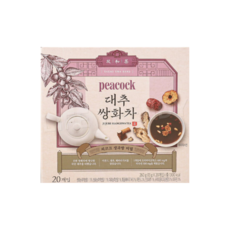 피코크 진한 대추 쌍화차, 13g, 1세트, 20개입