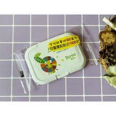 韓國Sprinkle濕紙巾蓋多件組 韓國可洗式濕紙巾蓋 重複黏貼濕紙巾盒蓋, 獅子三入, 1套