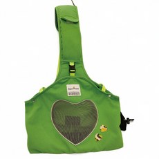 寵物貓包外出包便攜透氣揹包帆布貓咪包狗狗寵物揹包方便斜挎包大, 1個, 綠色