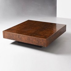 벌우드 거실 소파테이블 탁자 4인용 좌식테이블 카페 라운지 사각 낮은, A. 어두운 색상 000X000X300mm