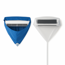 모보 다회용 에어컨청소 벽걸이에어컨청소 DIY 키트 에어컨 방수포 물받이, 1개, MB-GD(투명 L)