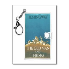제이북스 초판본 노인과 바다 미니미니 키링북 - 1952년 오리지널 초판본 표지디인, 단품, 단품
