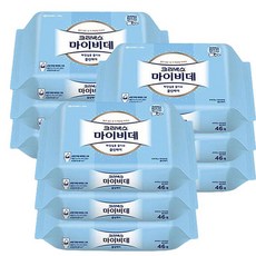크리넥스 마이비데 비데티슈 화장실물티슈 리필 46매 x 9팩, 9개