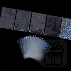 홀로그램 포카 슬리브 투명 포토 슬리브 61x88mm 홀로그램슬리브