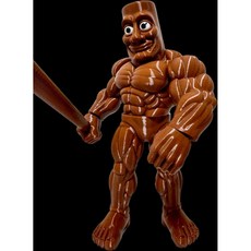 이탈리안브레인롯 캐릭터 퉁 사후르 근육 실물 버전 피규어 3D 프린팅 피겨 스트레스 해소, 근육맨(19cm)