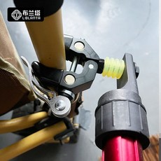 자전거 트레일러 연결장치 웨건 오토바이 수레 장치 연결바, 2. 회전 쿠션 척