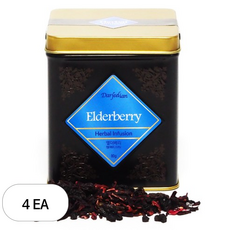 다질리언 엘더베리 캔, 80g, 1개입, 4개