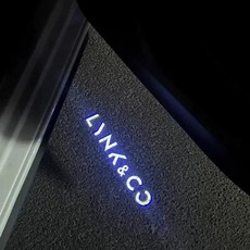 도어 라이트 프로젝터 라이트용 자동차 섀도우 배지, 3. LOGO D, 1개