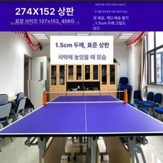 테이블 탁구 두께네트 대 교체 패널, 1개, 1.5cm 274 x 152