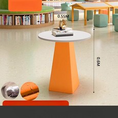학교 도서관 유치원 대기실 수납 책장 소파 세트, 1단, 커피 테이블
