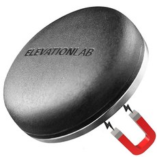 Elevation Lab AirTag 마그네틱 케이스 에어로 - TagVault™ - 공기 역학적 에어태그 마그네틱 케이스 | 초강력 오버사이즈 네오디뮴 자석 신중하고 쉬운, Single