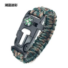 야외 다기능 파라코드 팔찌 점화기 라이터 캠핑 모험 로프, 10. style 13, 1개
