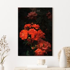 더 아트 컴퍼니 감성 꽃그림 사진 액자 33종 1-33, 24. 고혹 장미