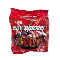 원하프사천짜파게티137gX4입농심, 1팩