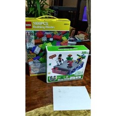 dr.star 1000片積木，激發無限創意，培養空間概念，安全無毒材質, 1個