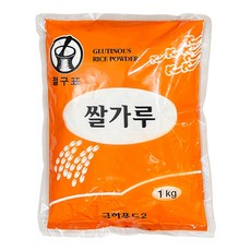 푸드올마켓_ 금하 절구표 쌀가루 1kg, 1개