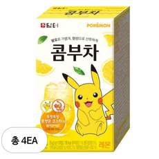 담터 포켓몬 콤부차 레몬 5g 10개입 4개