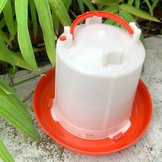 닭 병아리 키우기 급수기 물통 거치가능 900ml 물병, 1개
