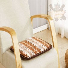 참깨샵 극세사 노르딕브라운 전기방석 1인용 45X45cm 침대온열매트