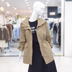 에이비에프지 abfz sh06 후드 하프 가을 야상점퍼 SLBNZ5U02GB